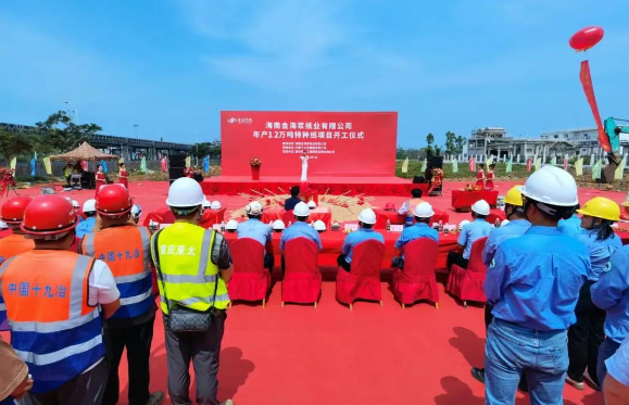 APP（中國）海南金海漿紙年產(chǎn)12萬噸特種紙項目正式開工