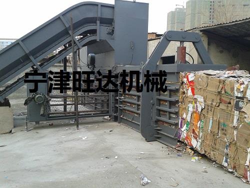 供應(yīng)新款廢紙打包機(jī)旺達(dá)廢紙打包機(jī)最新報價