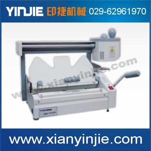 廠家供應(yīng)：320臺式膠裝機